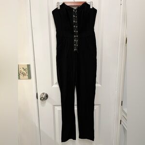 Unique Vintage Corset Jumpsuit